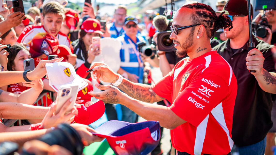 Lewis Hamilton célèbre la correction de la plus grande faiblesse de Ferrari