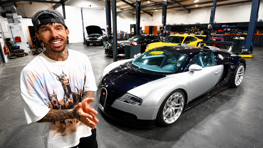 Le YouTuber Mat Armstrong a dépensé 4 500 £ pour une pièce Bugatti qui ne fonctionnait pas, puis a réparé la Veyron avec un tuyau de 40 £